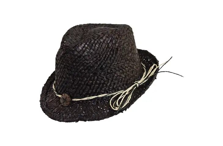 Dorfman Pacific Fedora Straw Hat - view 5